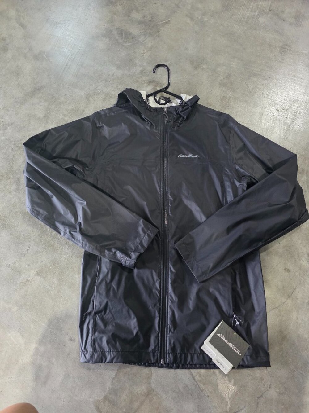 Eddie Bauer Cloud Cap Rain Jacket SIZE TALL MEDIUM